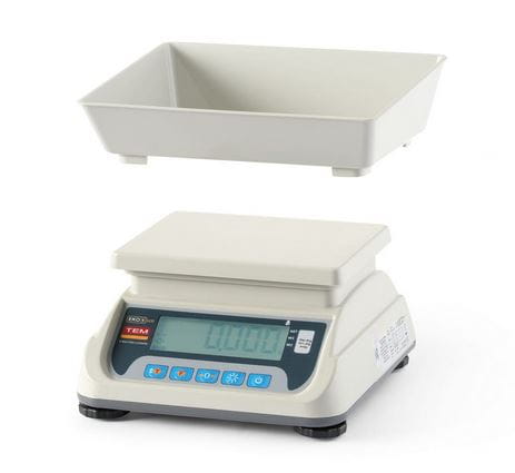 Waga kuchenna LCD z legalizacją, seria ECO+ 255x264x(H)189 mm