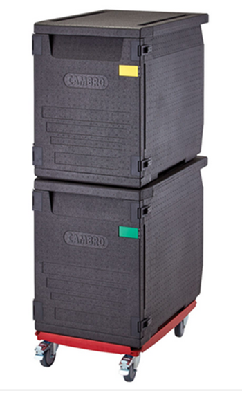Pojemnik termoizolacyjny CAMBRO Cam GoBox® ładowany od przodu, 600x400 mm 126 l, z 9-ma prowadnicami
