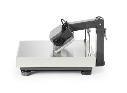 Waga platformowa LCD ze składanym wysięgnikiem i z legalizacją, 60 kg, 350x400x(H)522 mm