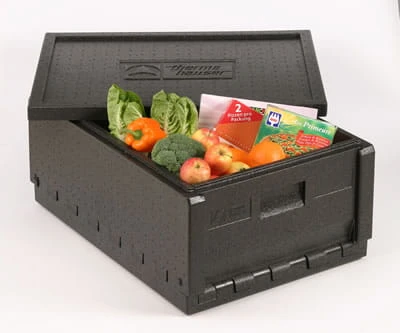 Pojemnik termoizolacyjny składany na tace 60x40cm 71,5l Thermohauser 49360