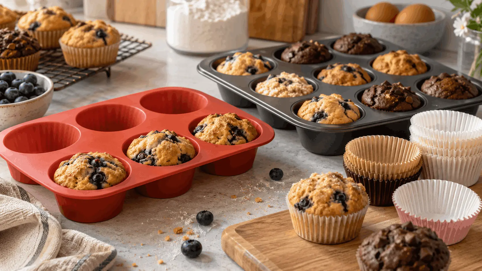 Jakie foremki do babeczek i muffinek wybrać? Poradnik